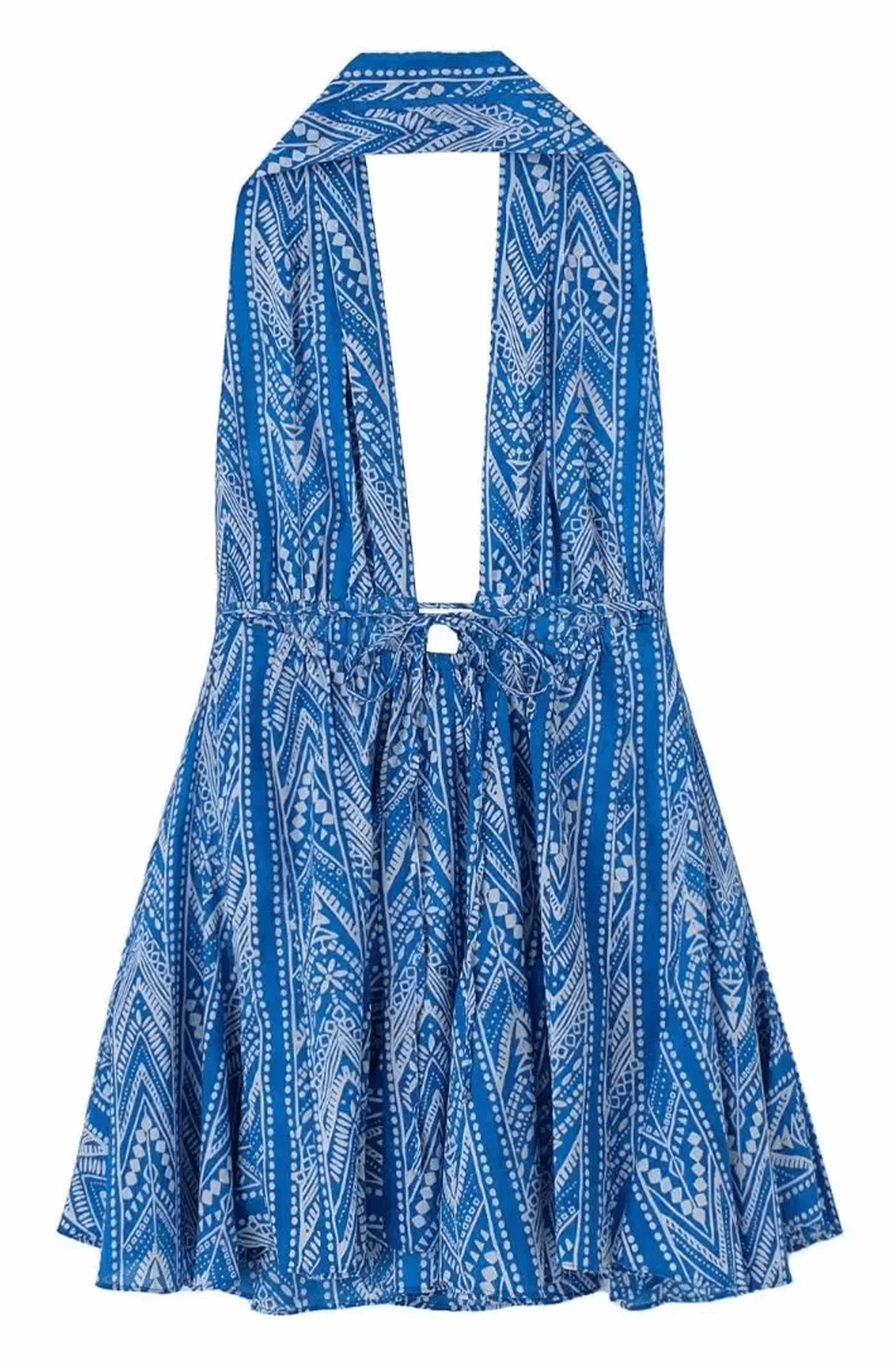 Blue African dress