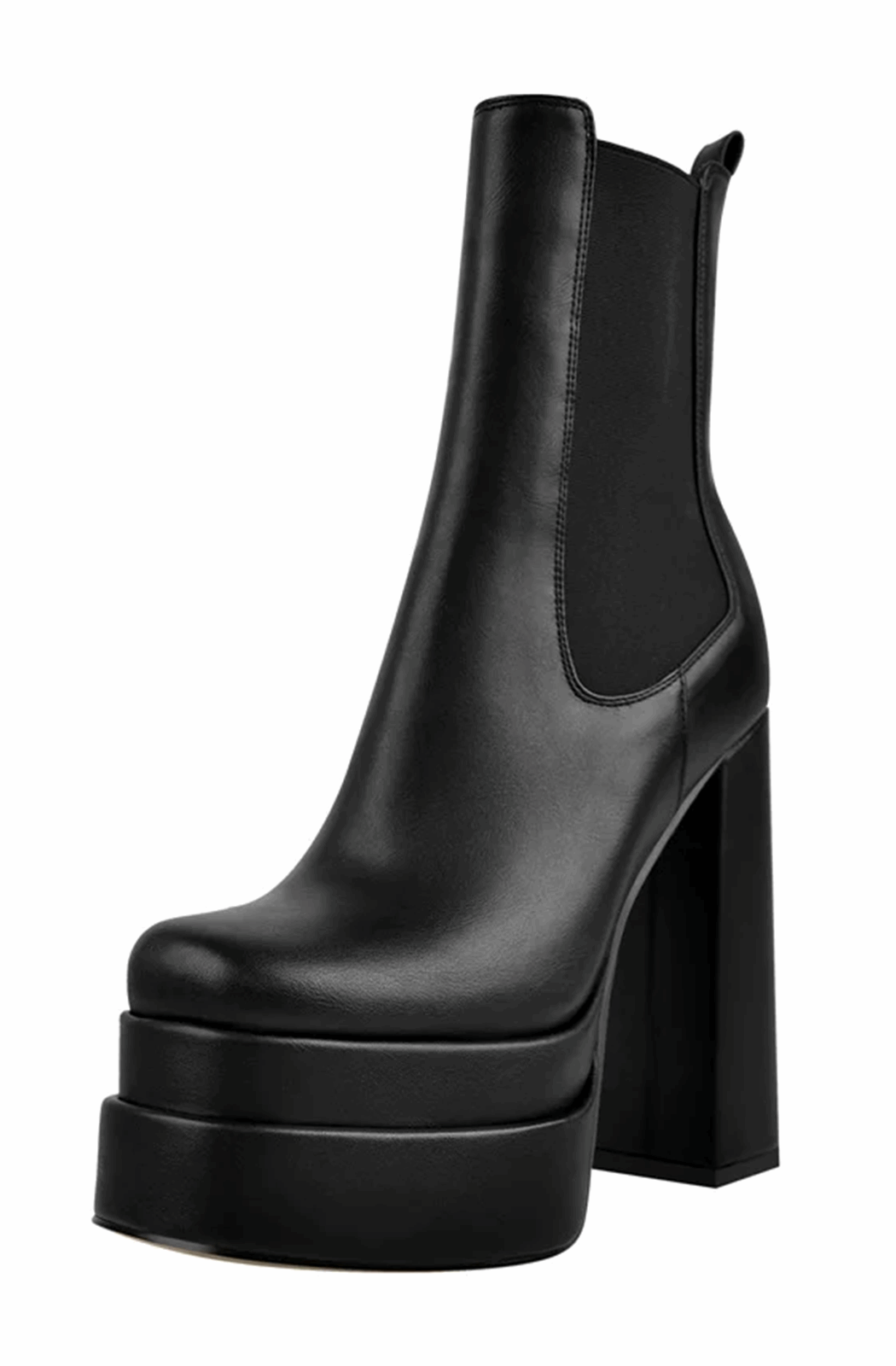 Platform chelsea ankle boots