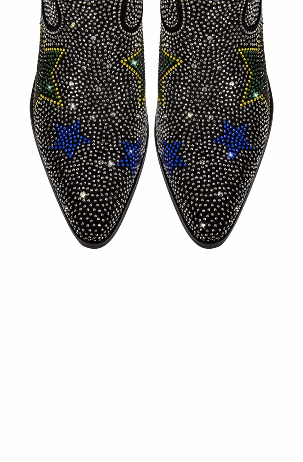 Festival rhinestone star western boots