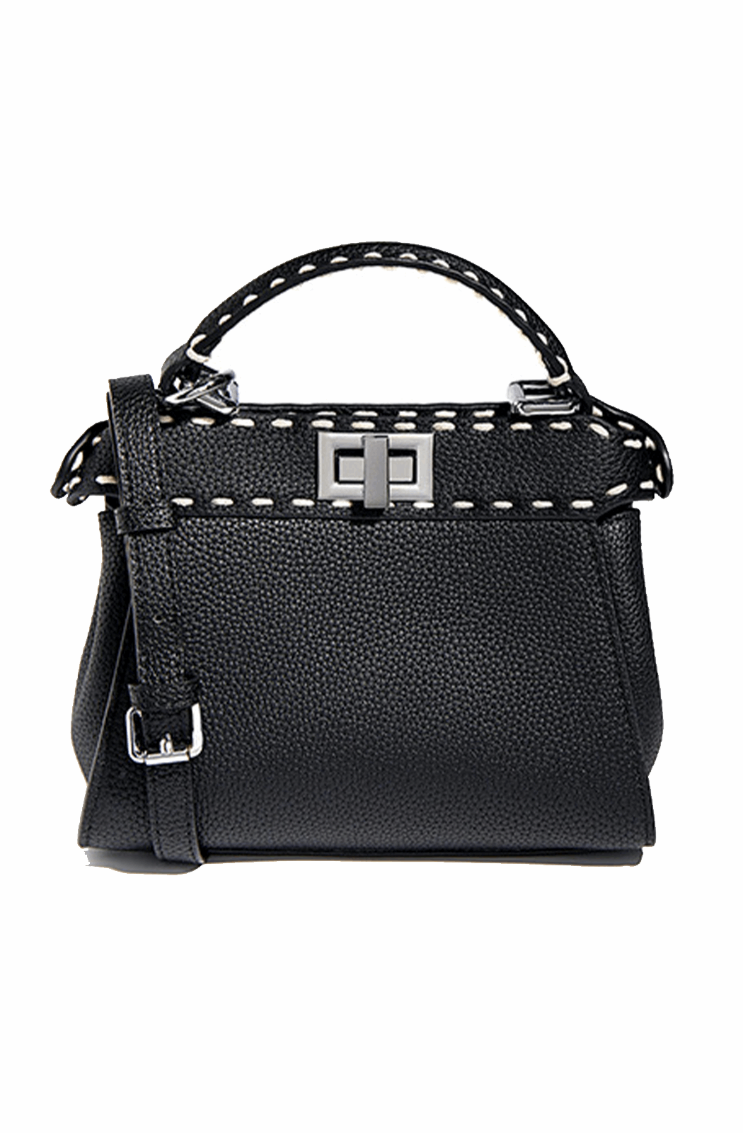 Stitched crossbody bag