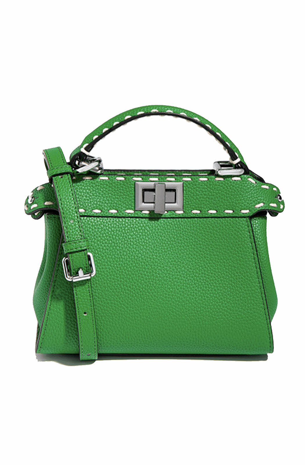 Stitched crossbody bag