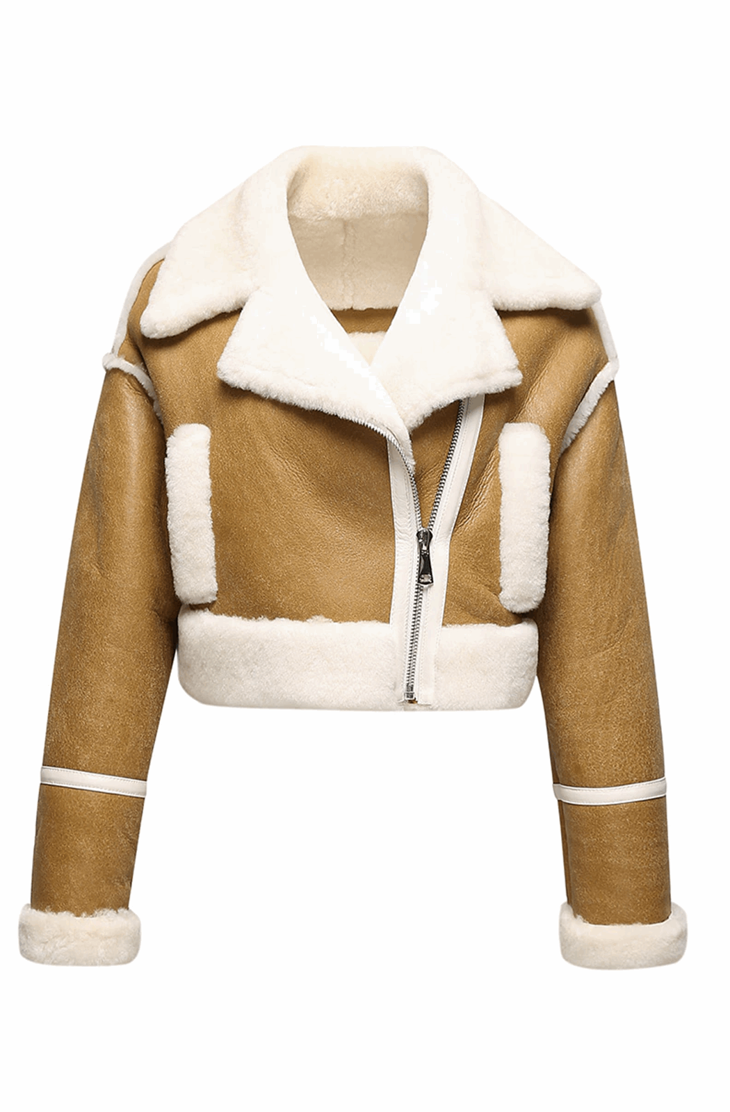 Genuine sales shearling jacket