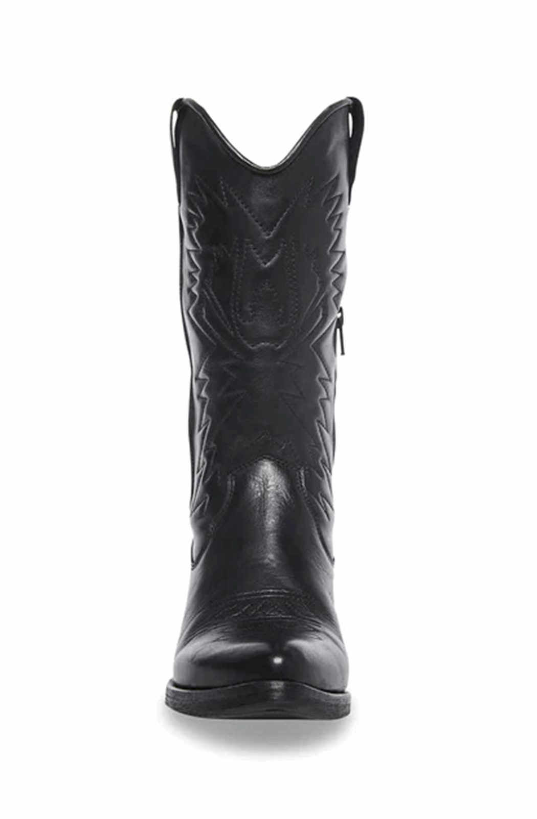 Black western boots