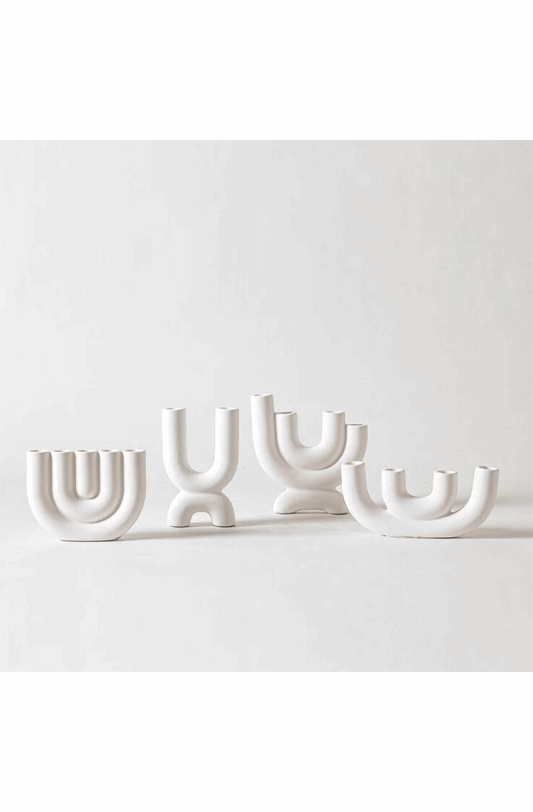 Minimalist home decor ceramic candle holder