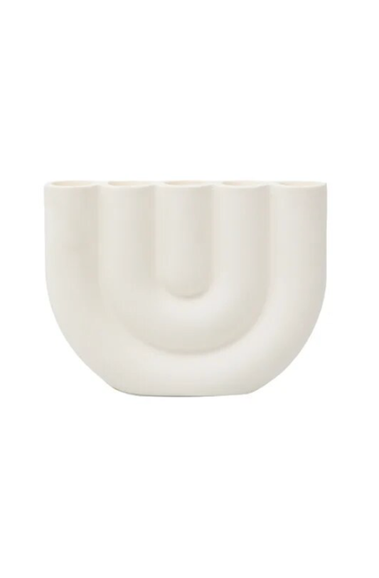 Nordic home decor ceramic candlestick holder