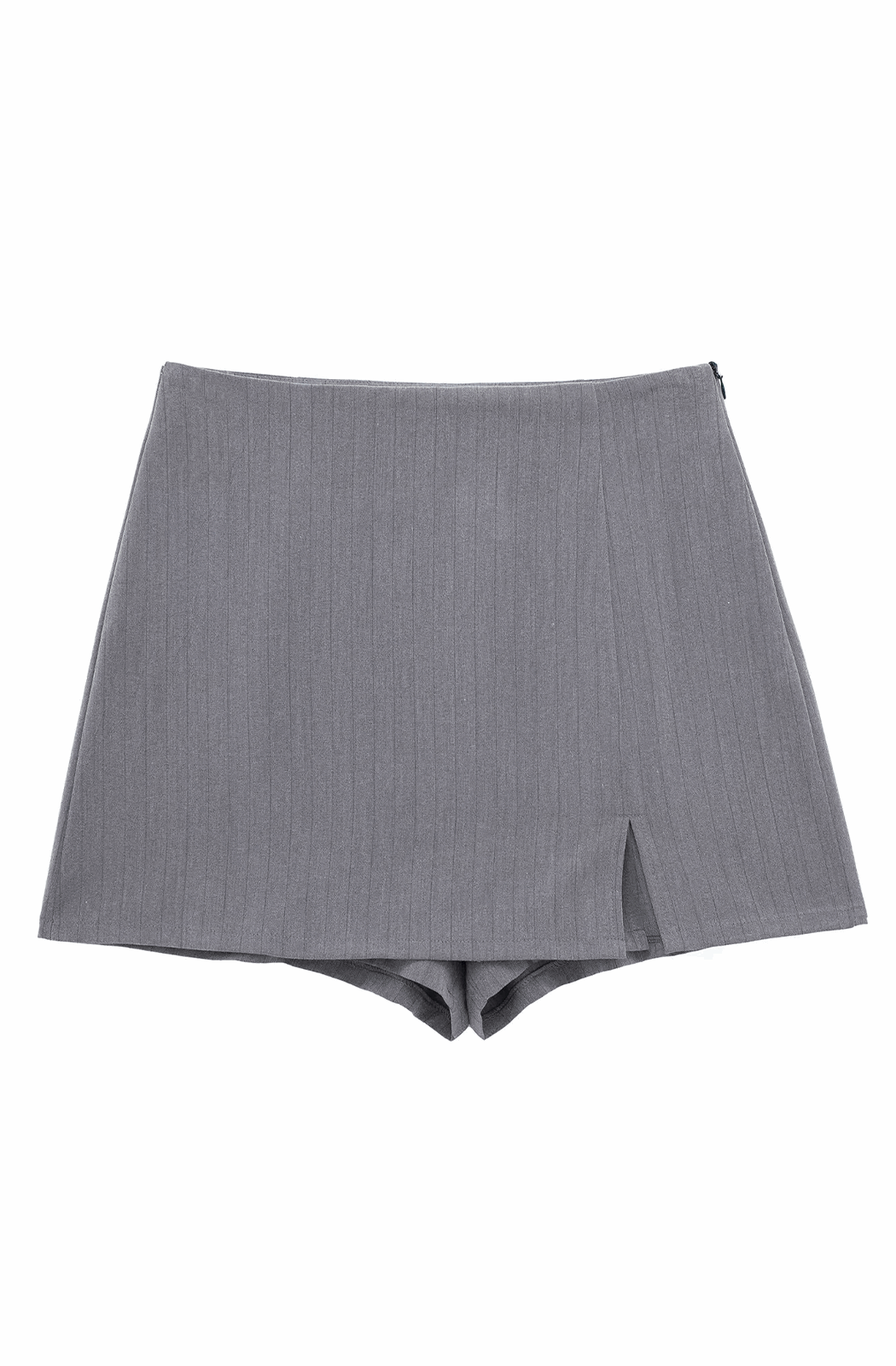 Grey striped skort