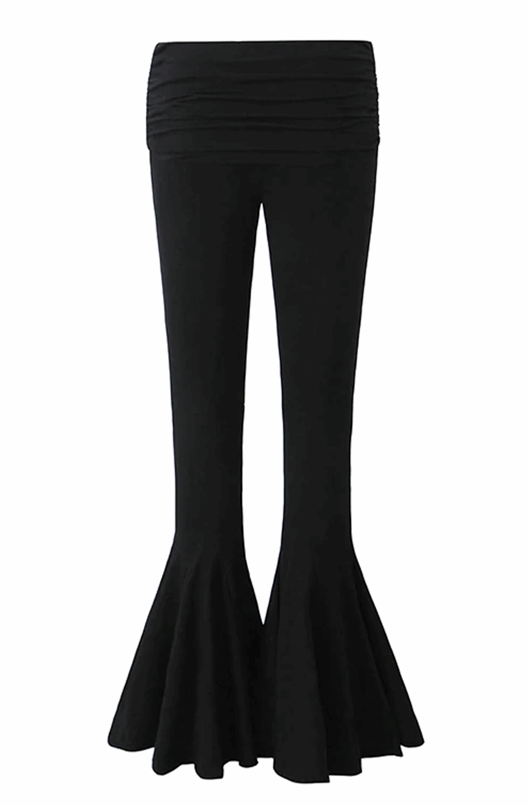 Low waist flared pants