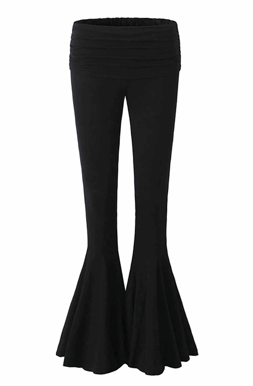 Low waist flared pants