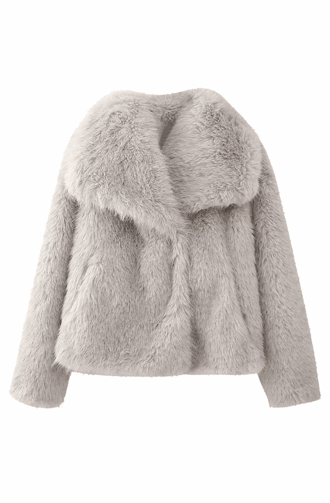 Short fur coat