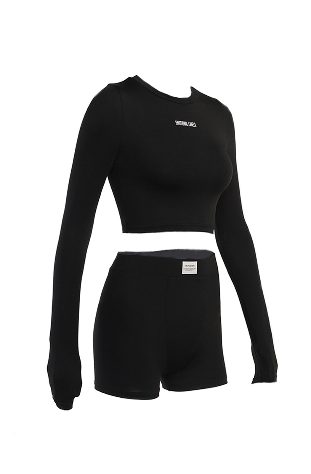 crop top and shorts set