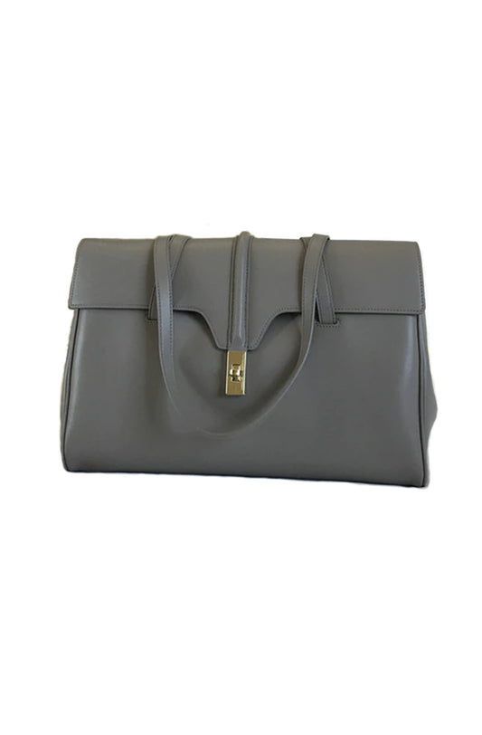 XL leather shoulder bag