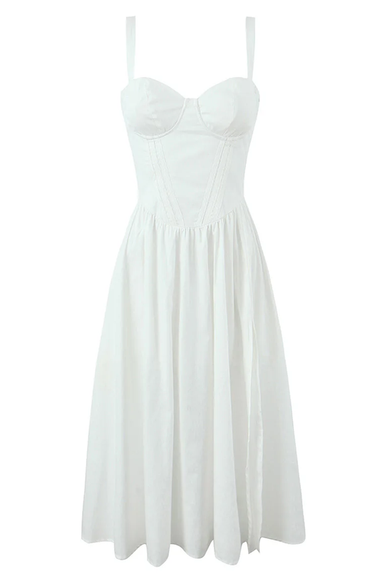 Summer vintage midi dress