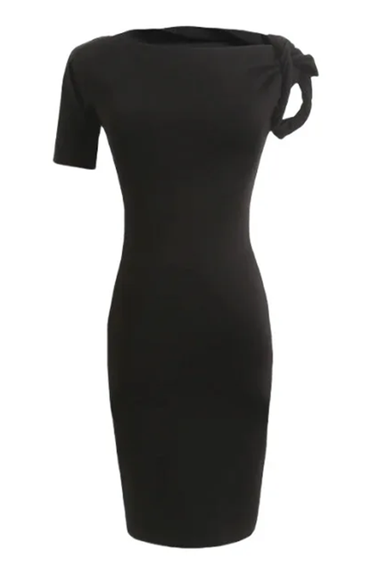 Bodycon twist above-the- knee dress