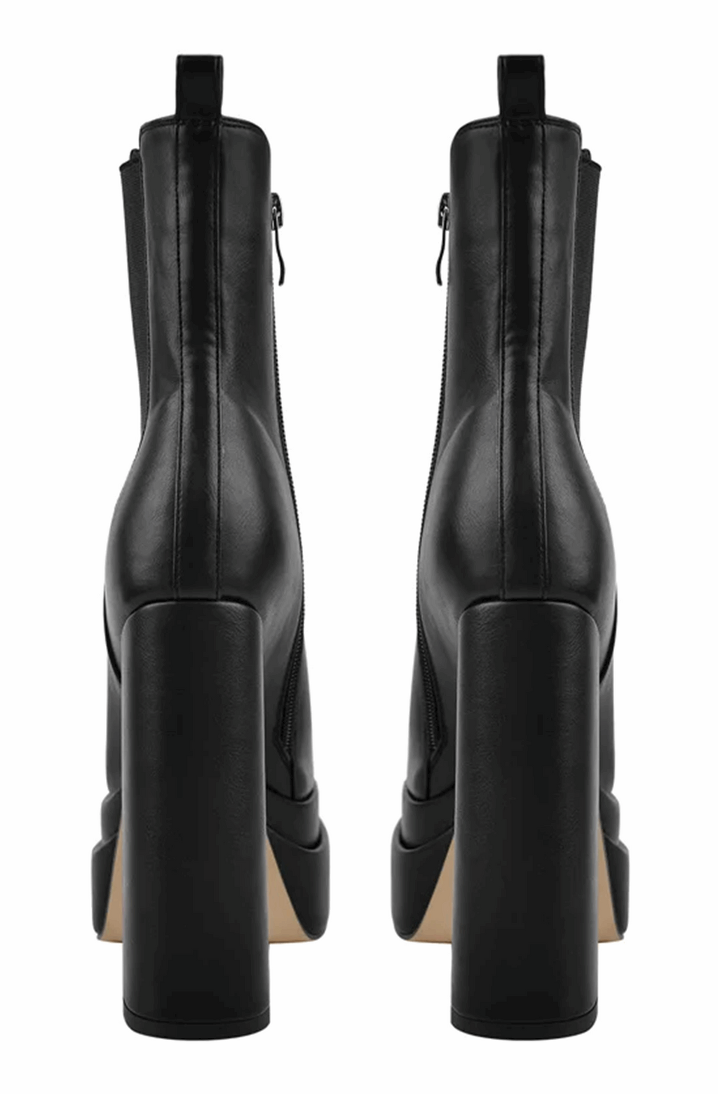 Platform chelsea ankle boots