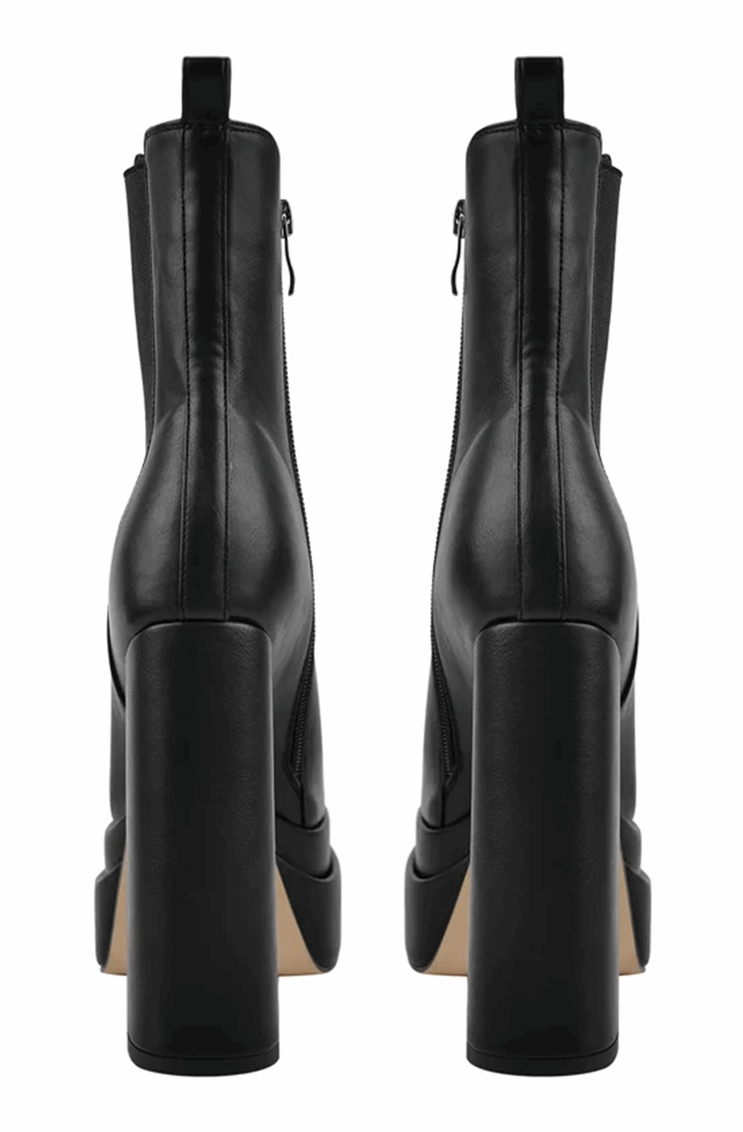 Platform chelsea ankle boots