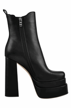 Platform chelsea ankle boots