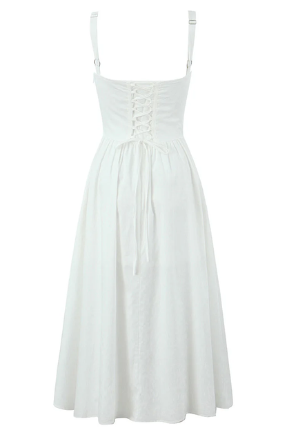 Summer vintage midi dress