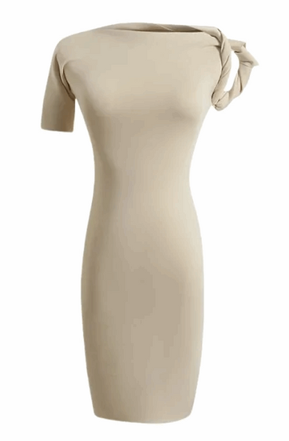 Bodycon twist above-the- knee dress