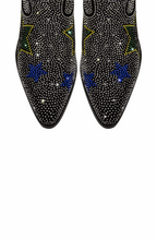 Festival rhinestone star western boots
