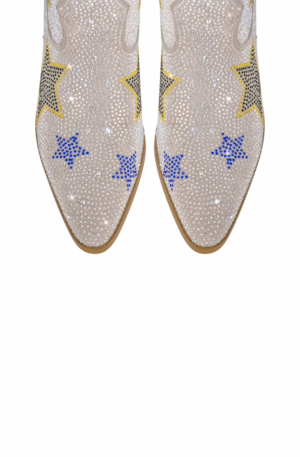Festival rhinestone star western boots