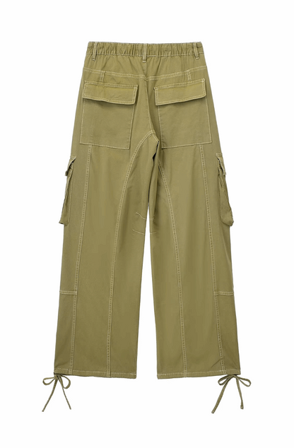 Army green cargo pants