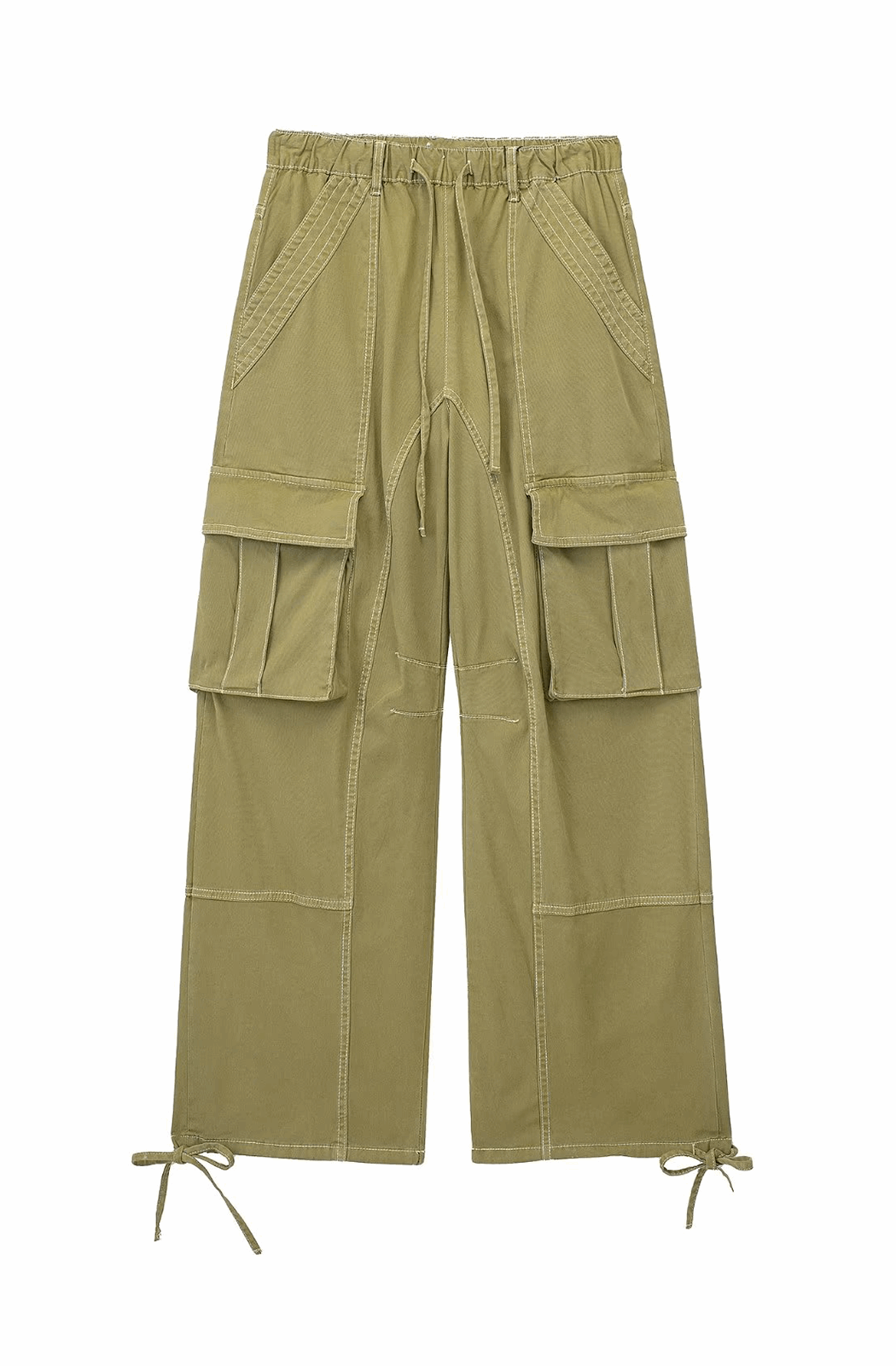 Army green cargo pants