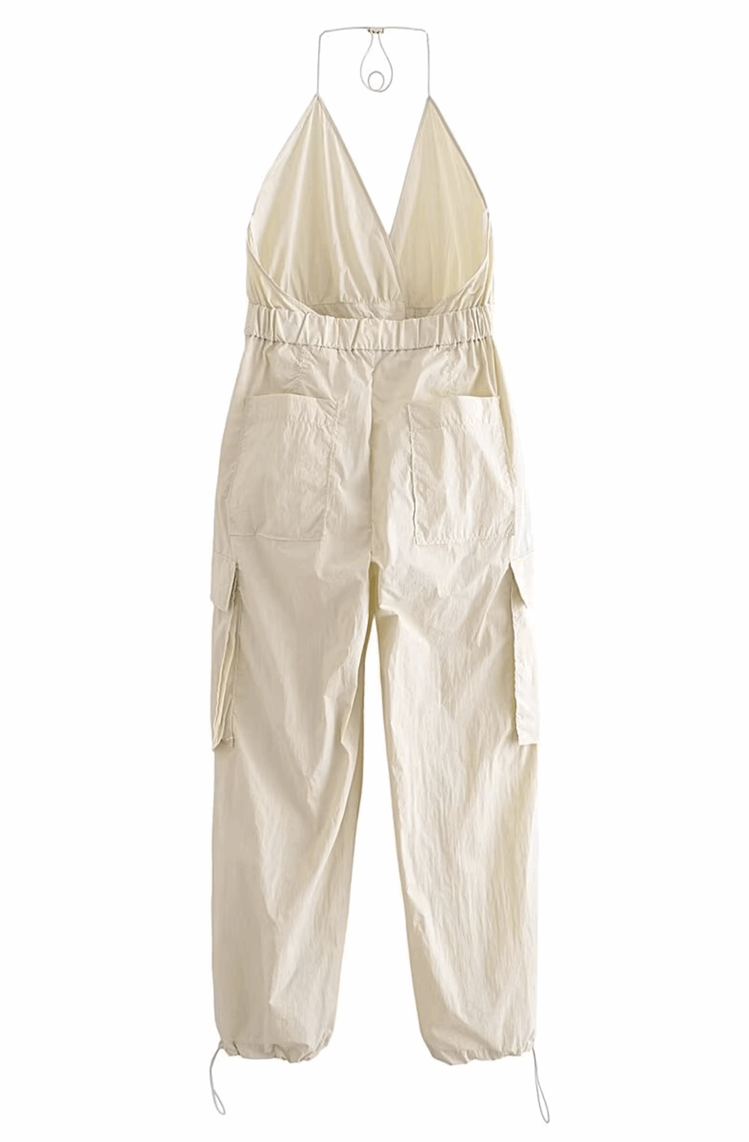 Cargo dungarees with belt