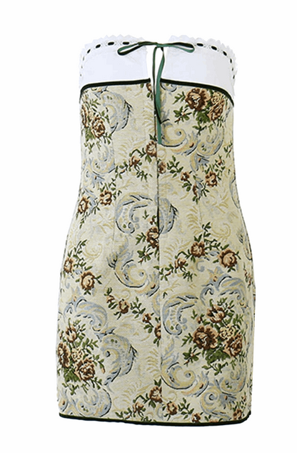 Vintage strapless dress