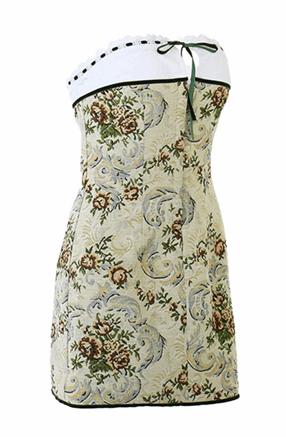 Vintage strapless dress