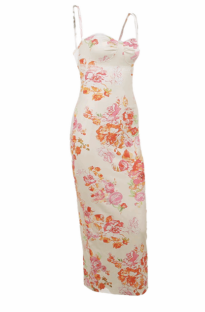 Maxi floral dress