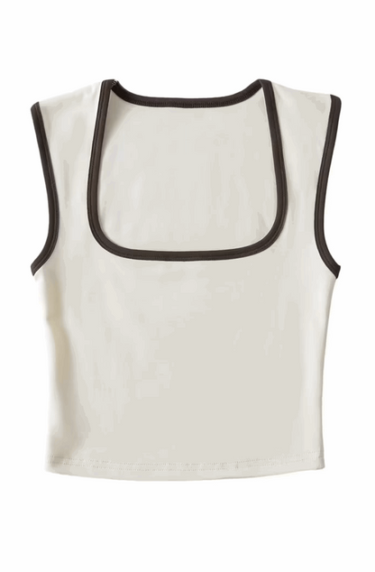 Square neck tank top