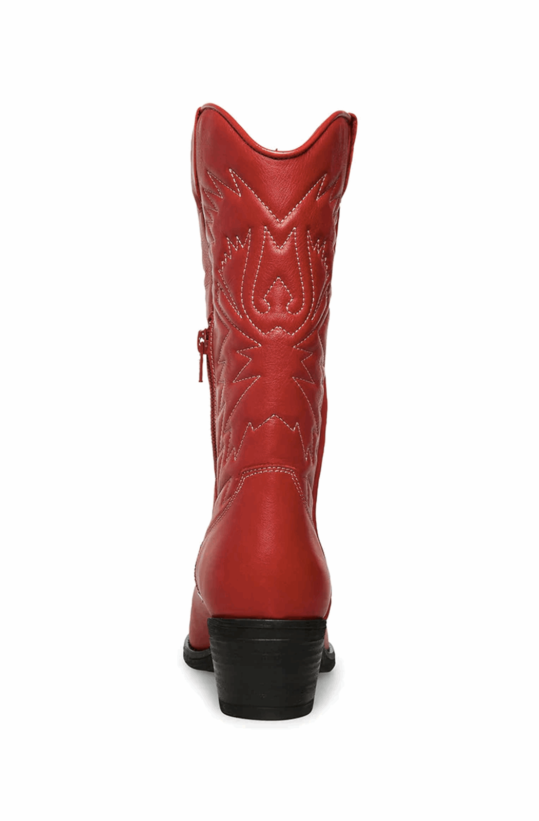 Red western boots