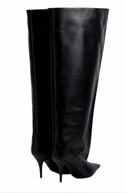 Wide thigh high boots