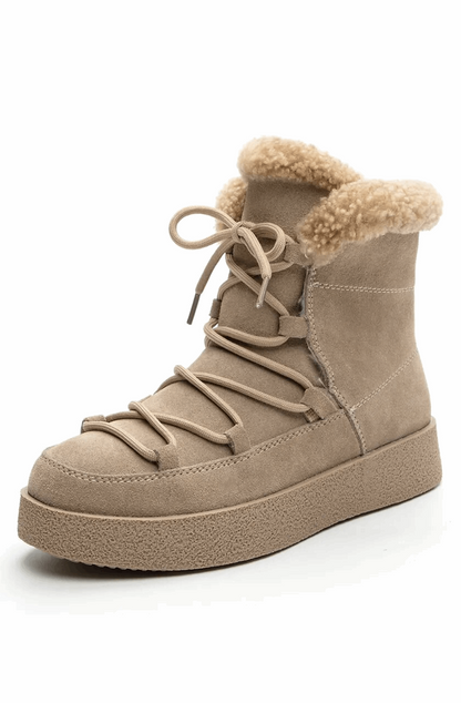 Warm snow boots
