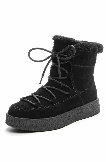Warm snow boots