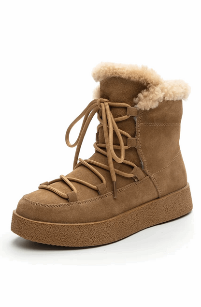 Warm snow boots