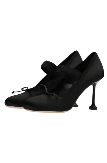 Heeled ballerinas