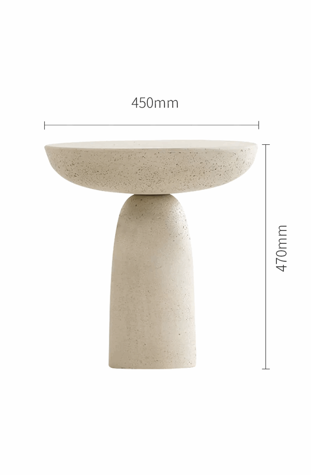 Nordic mushroom coffee table