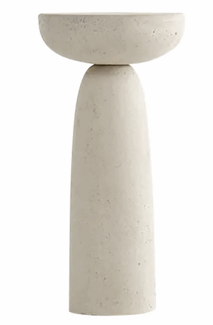 Minimalist round coffee table