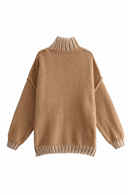 Oversize knitted sweater