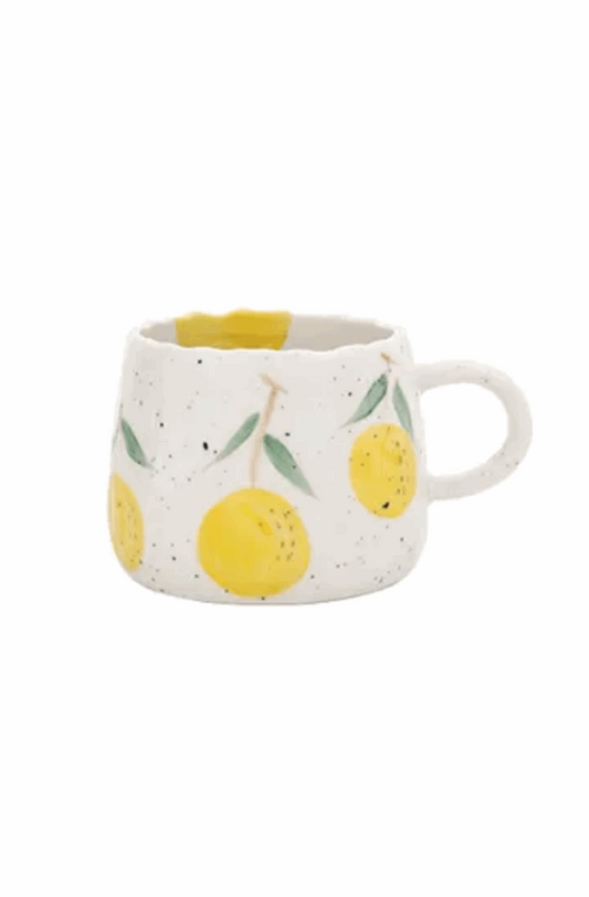 Fruit ceramic mug coffee cup