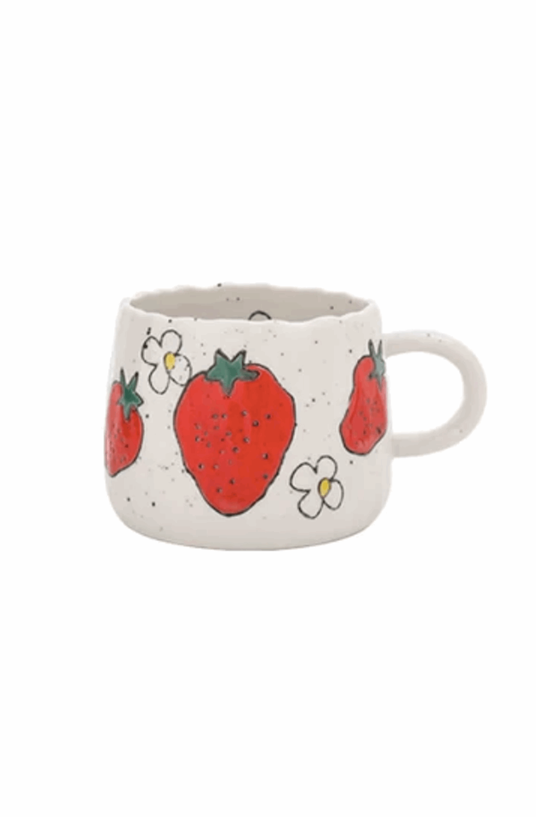 Fruit ceramic mug coffee cup