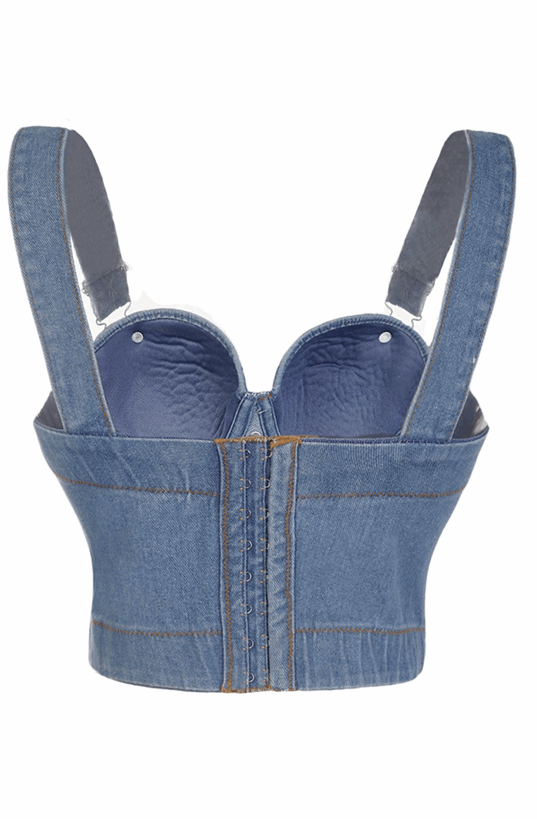 Jeans corset top