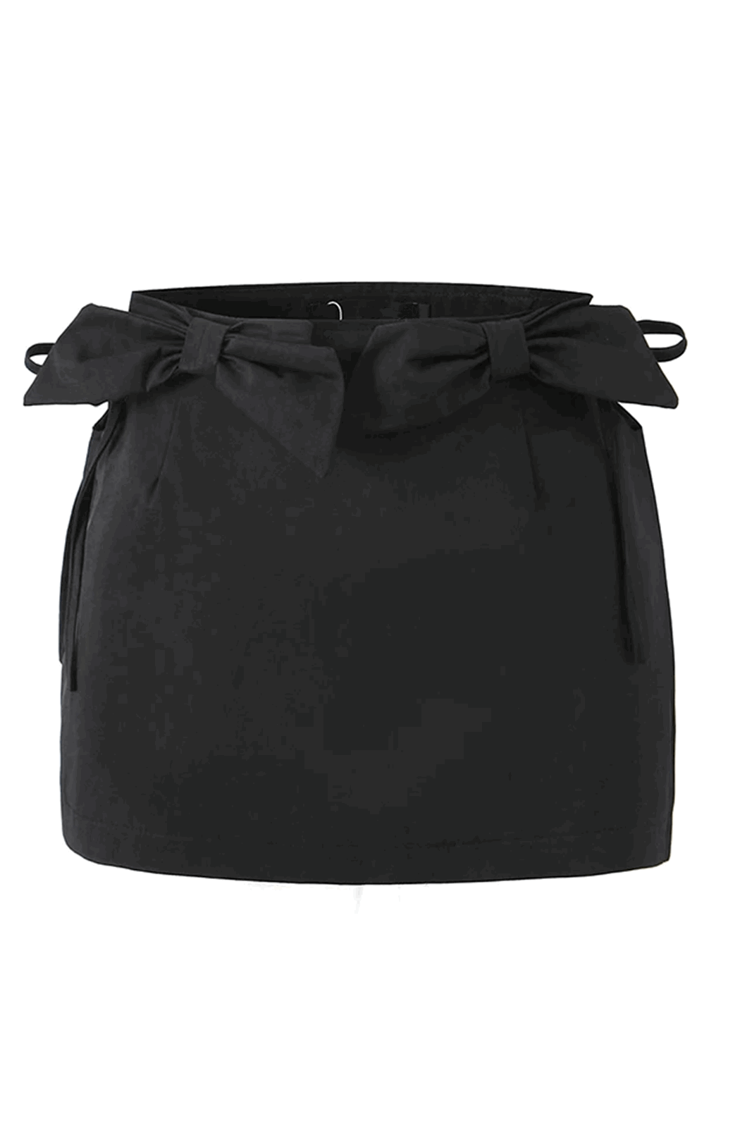 Black bow knot skirt