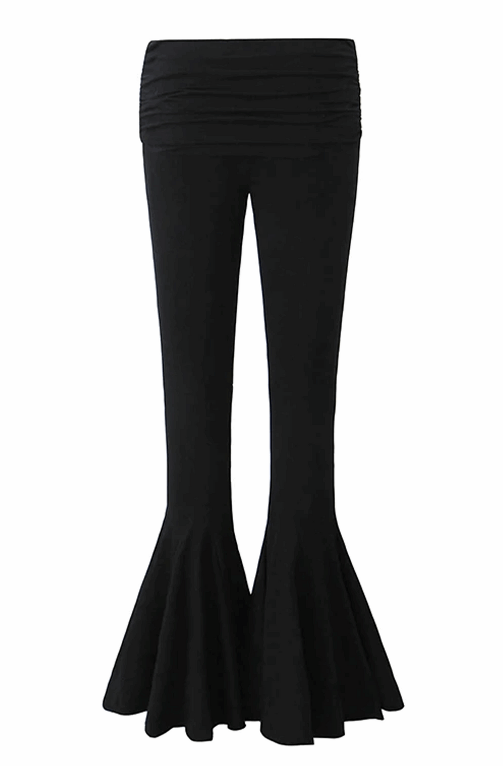 Low waist flared pants