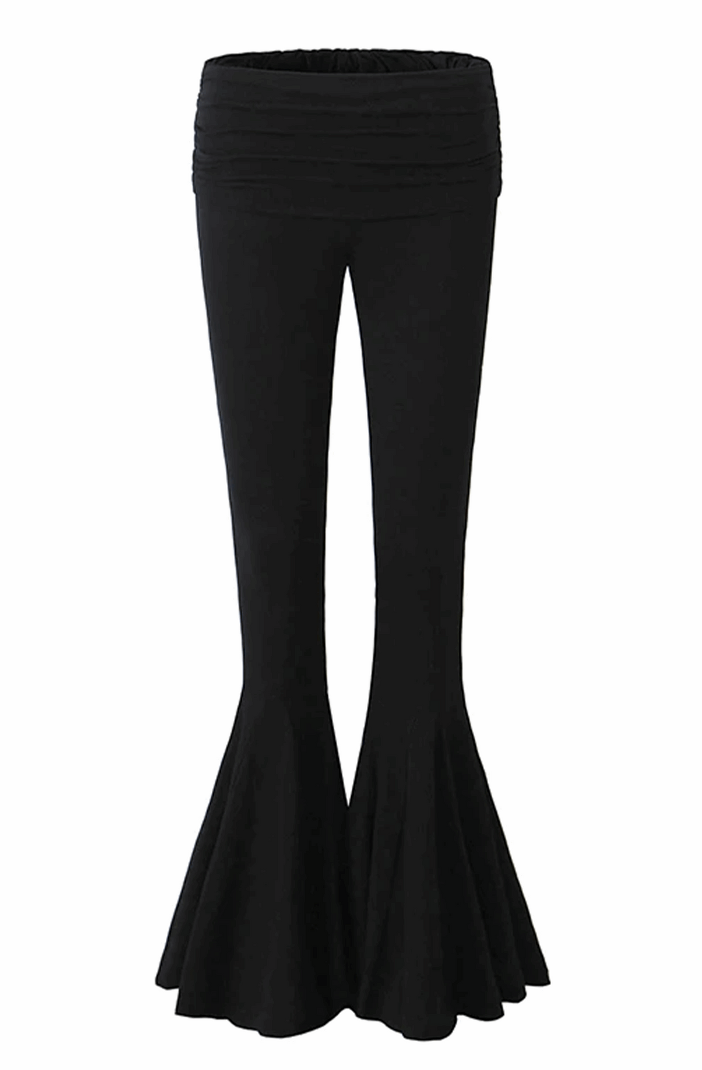 Low waist flared pants