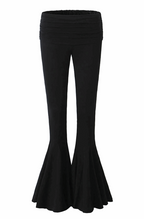 Low waist flared pants