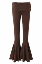 Low waist flared pants