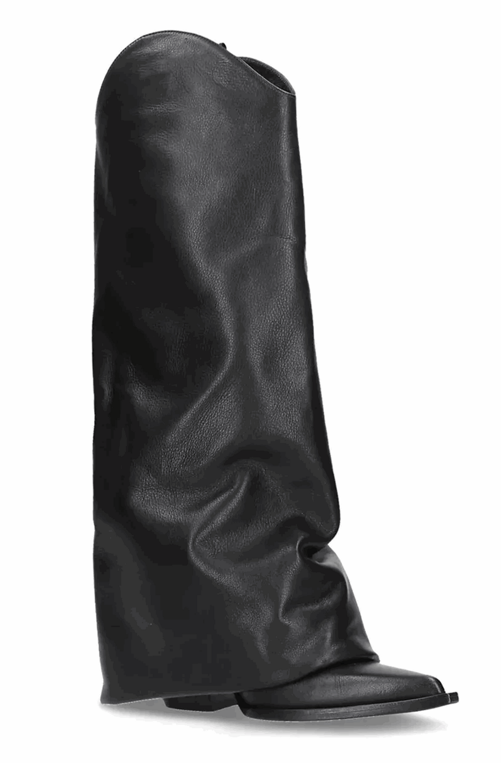 Fold over western boots