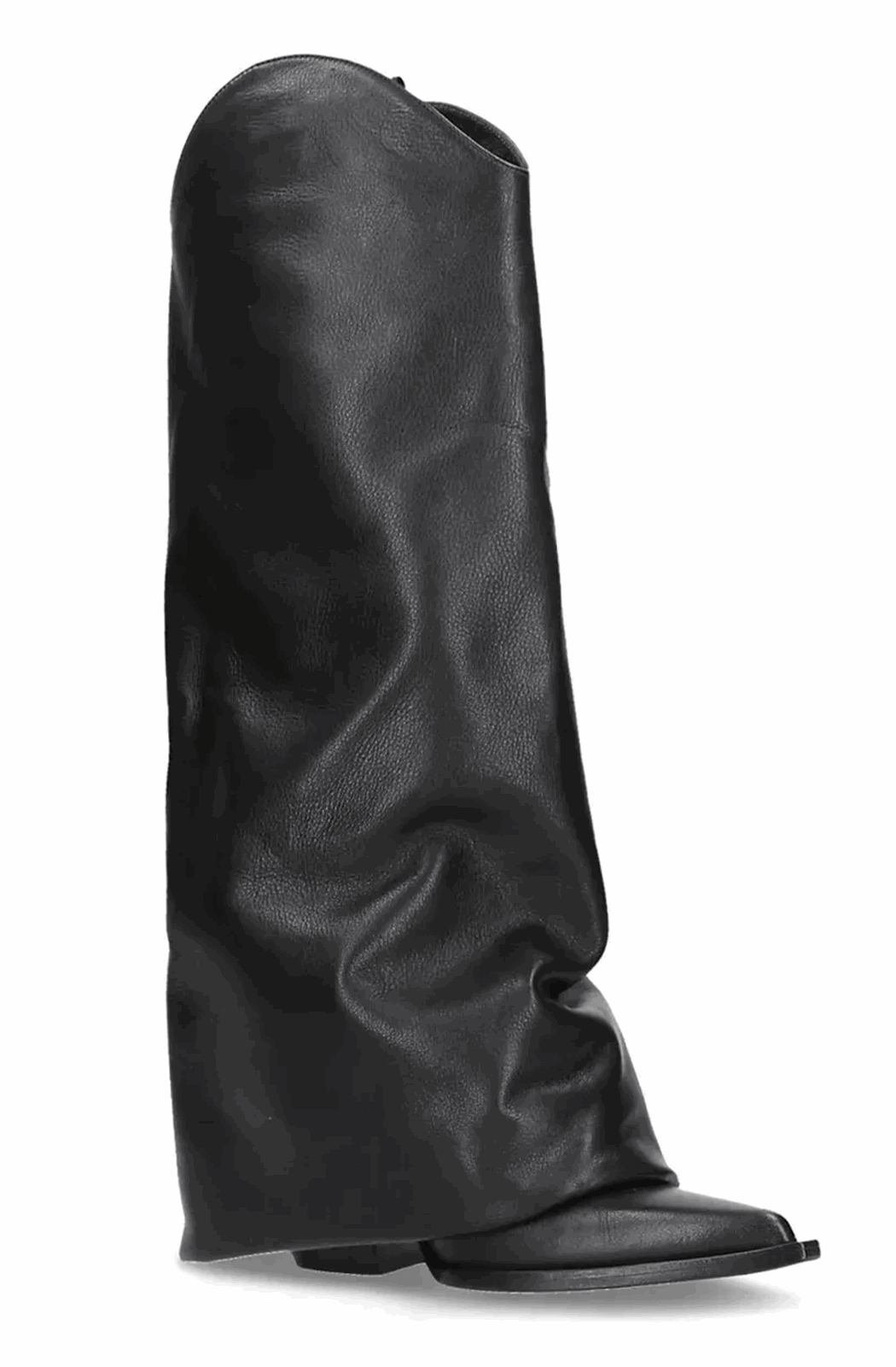 Fold over western boots